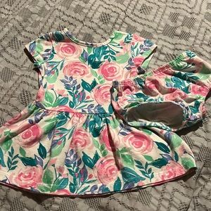 Wonder Nation dress and diaper cover LIKE NEW